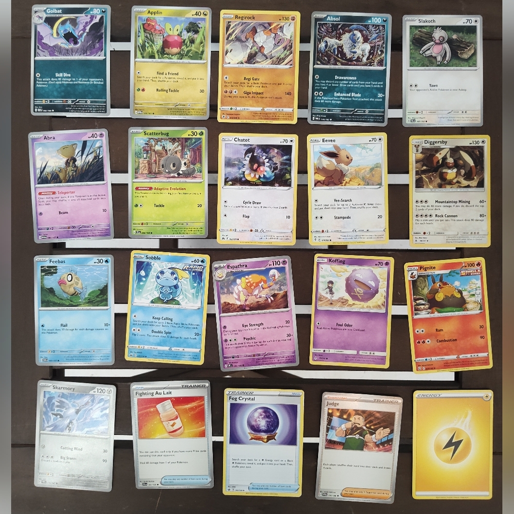 Pokemon Trading Card Collection 20 Card Lot